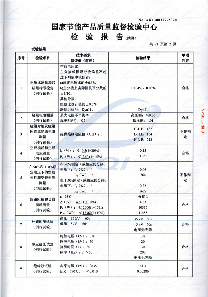 高低压试验报告-S11-1250平远平远平远油浸式变压器-2.jpg